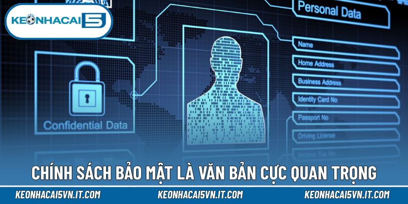 Chính sách bảo mật là văn bản cực quan trọng