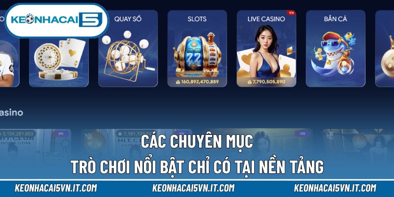 DV88 - Hệ Thống Giải Trí Đẳng Cấp Trong Làng Cá Cược Việt 3 Khám phá chuyên mục trò chơi nổi bật