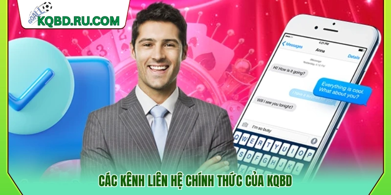 Danh sách các phương thức liên hệ KQBD 