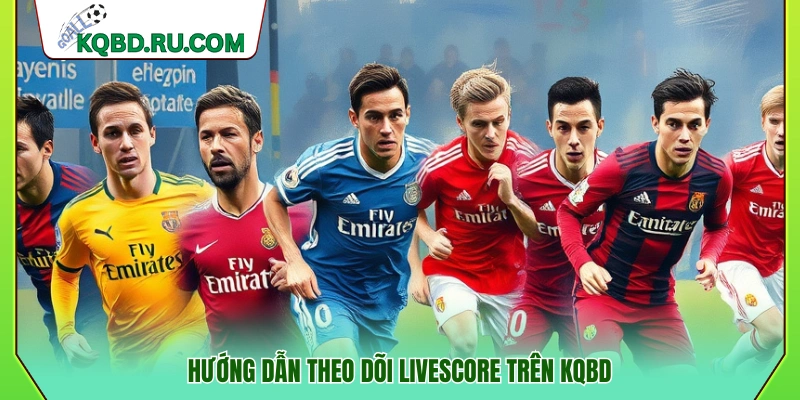 Cách xem Livescore bóng đá trực tiếp trên KQBD
