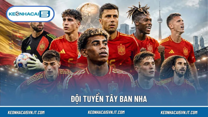 Ứng Viên Vô Địch WC 2026 - Lộ Diện Cái Tên Không Ai Ngờ Đến 4 Tây Ban Nha được nhiều chuyên gia đánh giá là một trong những ứng viên vô địch WC 2026 nhờ sở hữu lực lượng trẻ chất lượng.